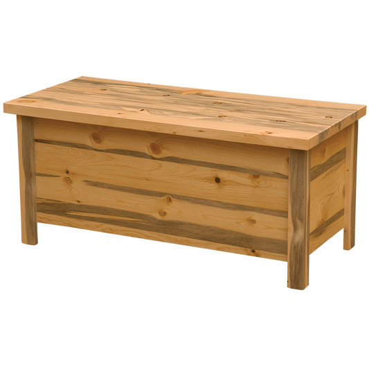 Blue Stain Pine Blanket Chest